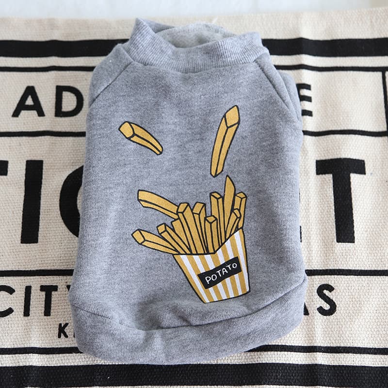 Chips Warm Hoodies Dog Jacket