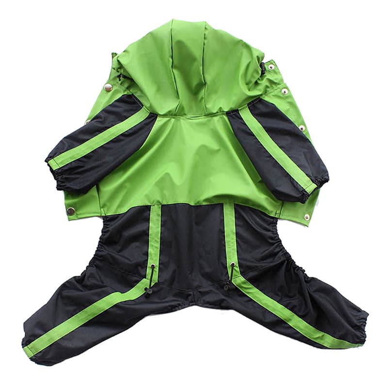 Waterproof Hooded Dog Raincoat