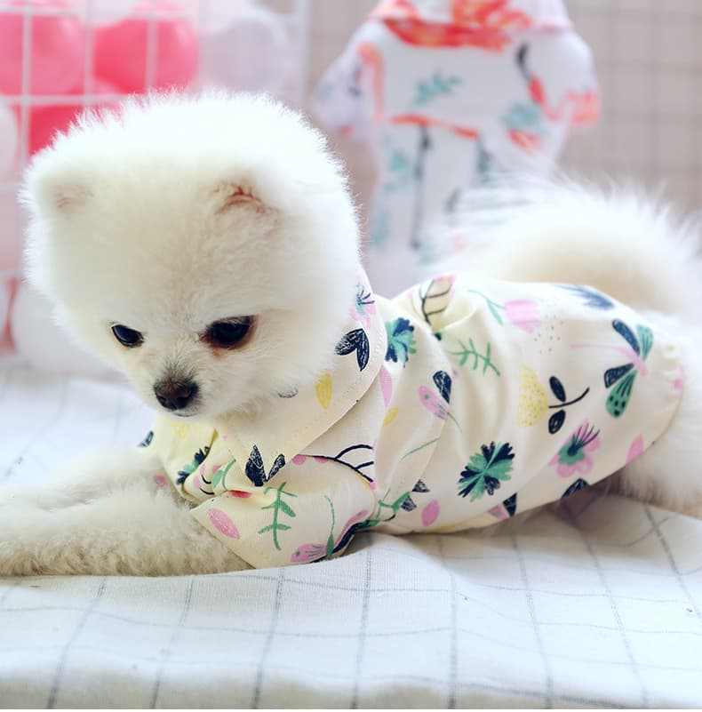 Pomei Thin Cute Dog Shirt