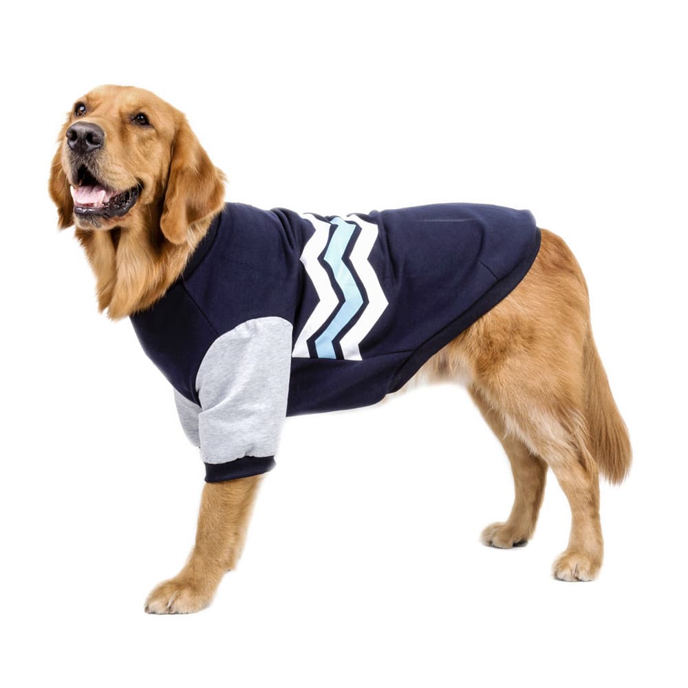 Colorblock Chevron Dog T-Shirt