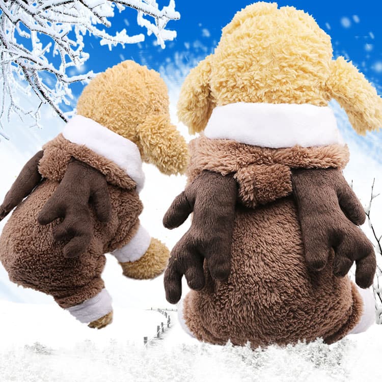 Christmas Reindeer Dog Hoodie