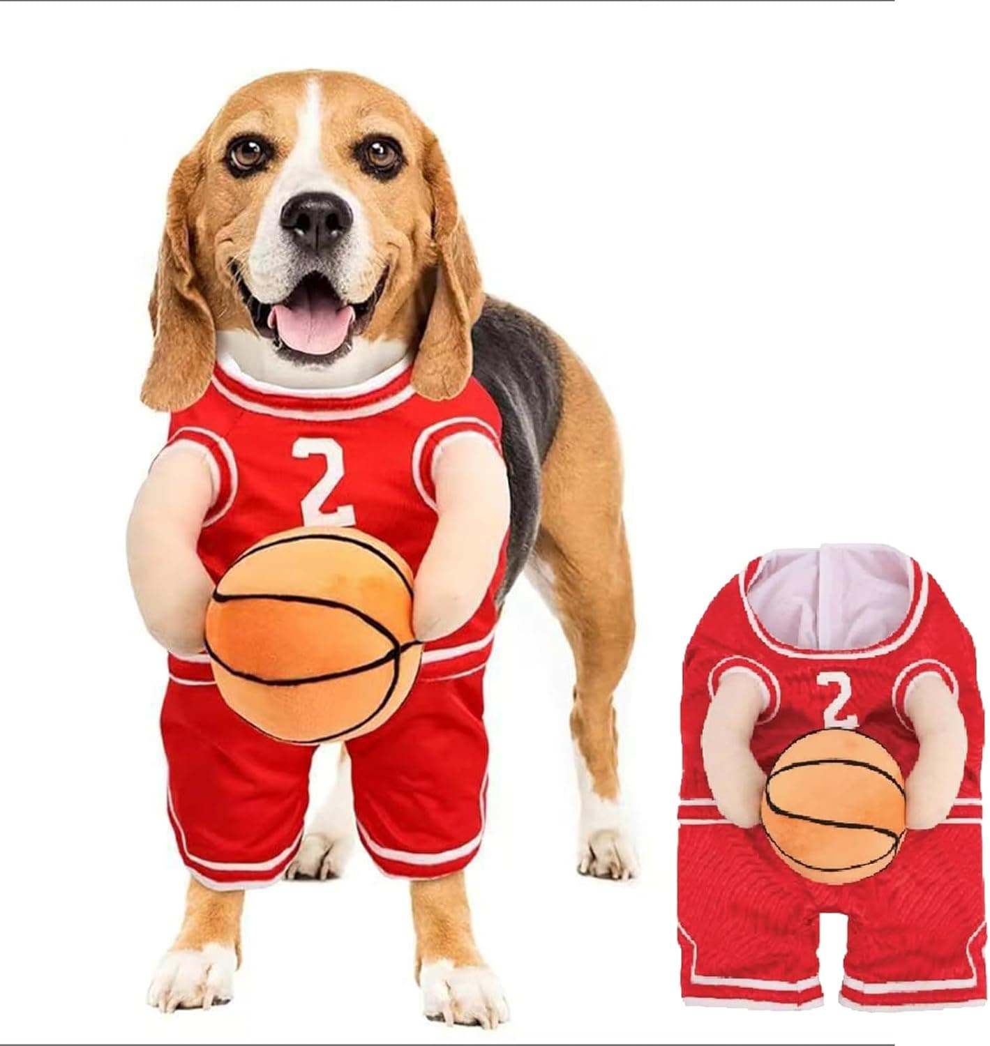 Funny Basketball Player Dog Costume