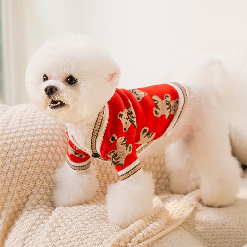 Simple Warm Dog Sweater