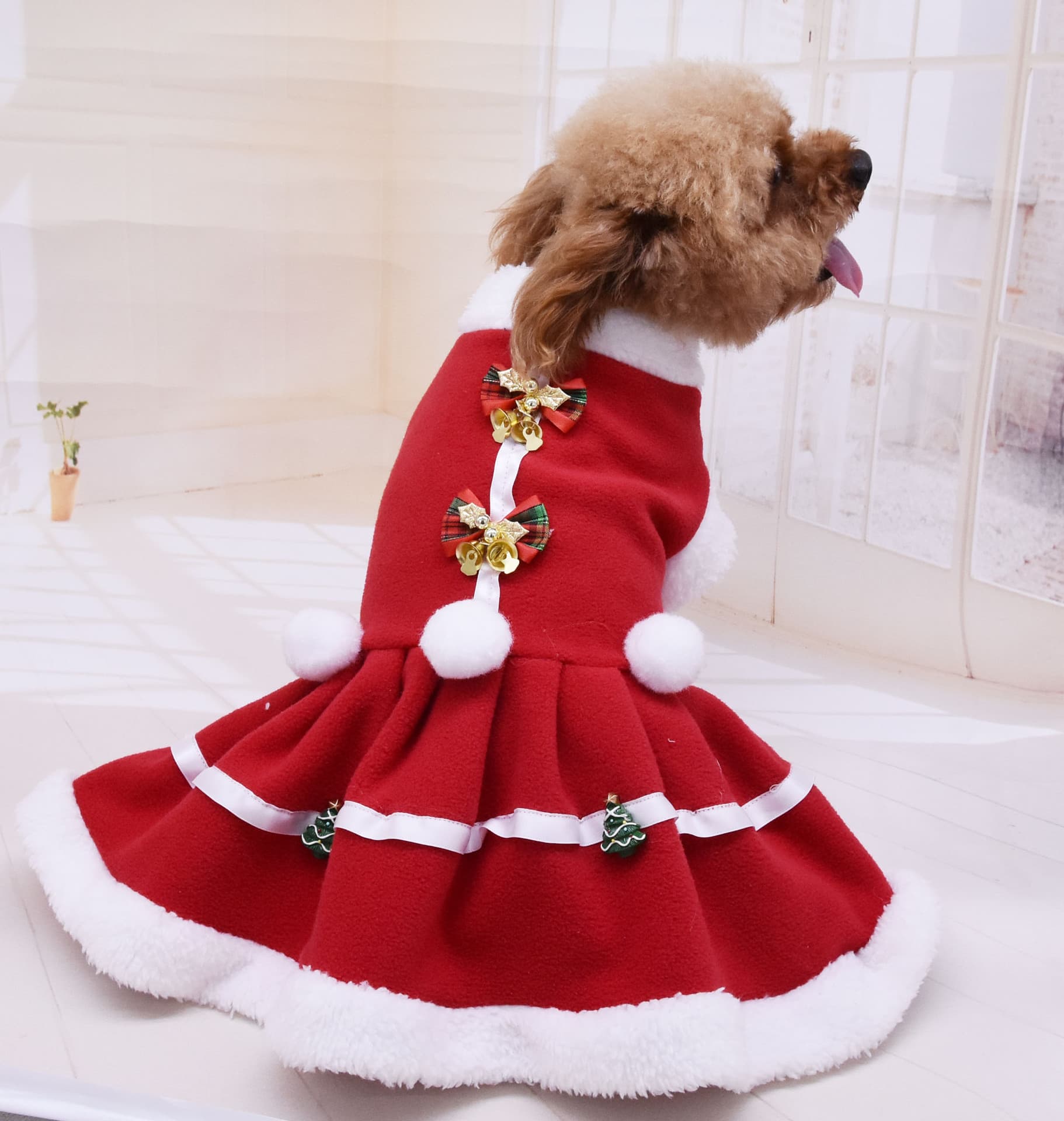 Christmas Dog Dress