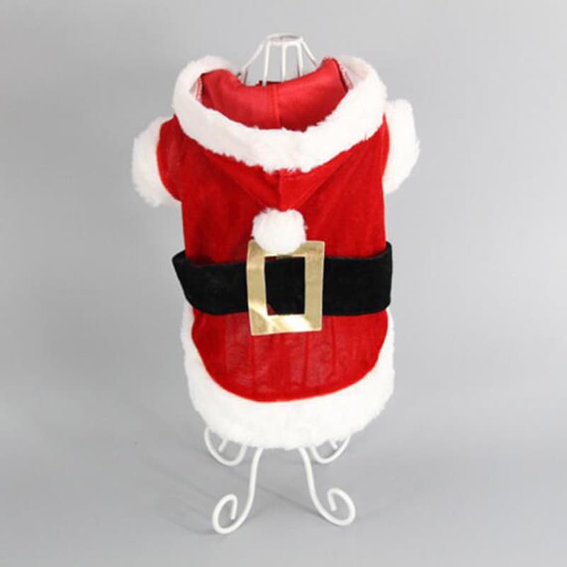 Christmas Santa Dog Costume