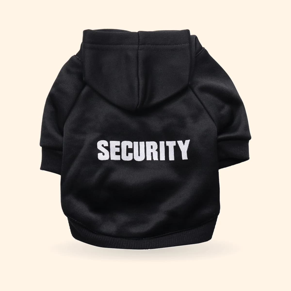 Security Print Dog Hoodie