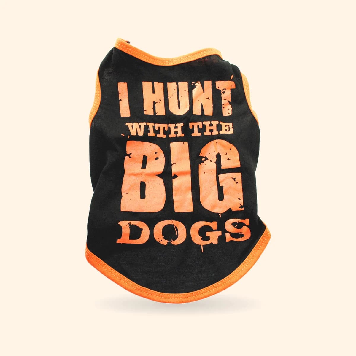 Cotton Slogan Printed Dog Tank Top