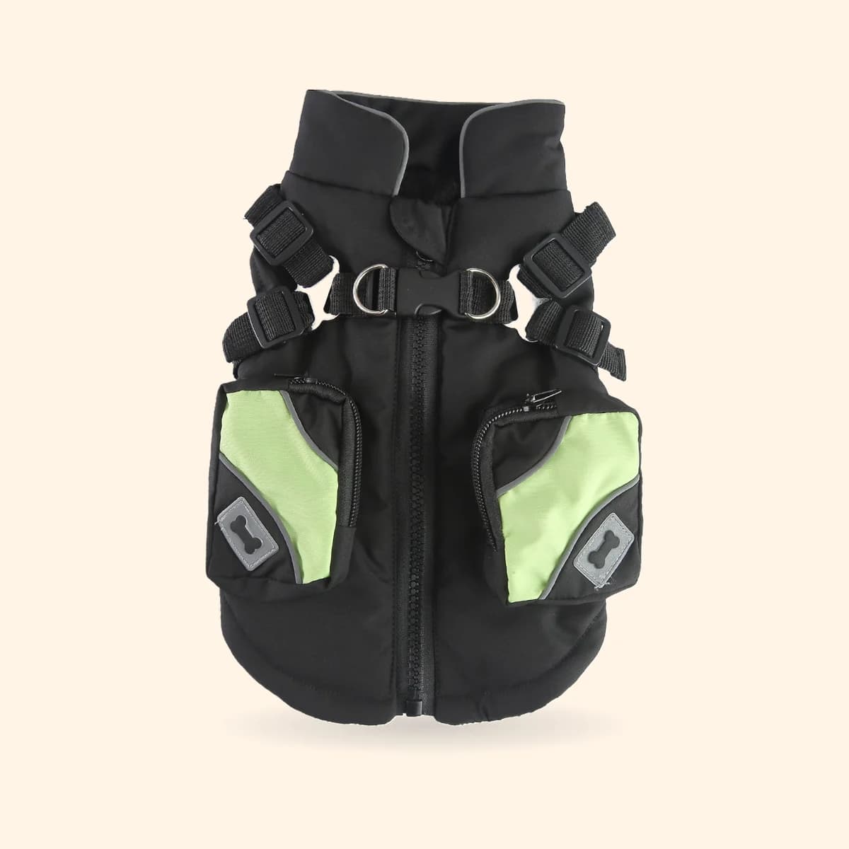 Cotton Zipper Dog Jacket