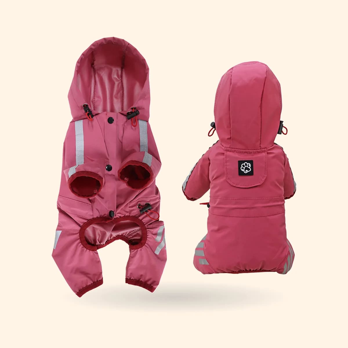 Waterproof Full Leg Dog Raincoat