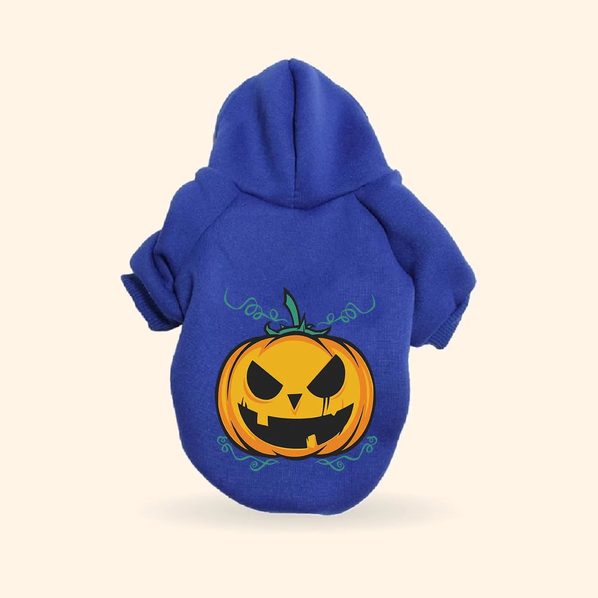 Halloween Pumpkin Dog Hoodie
