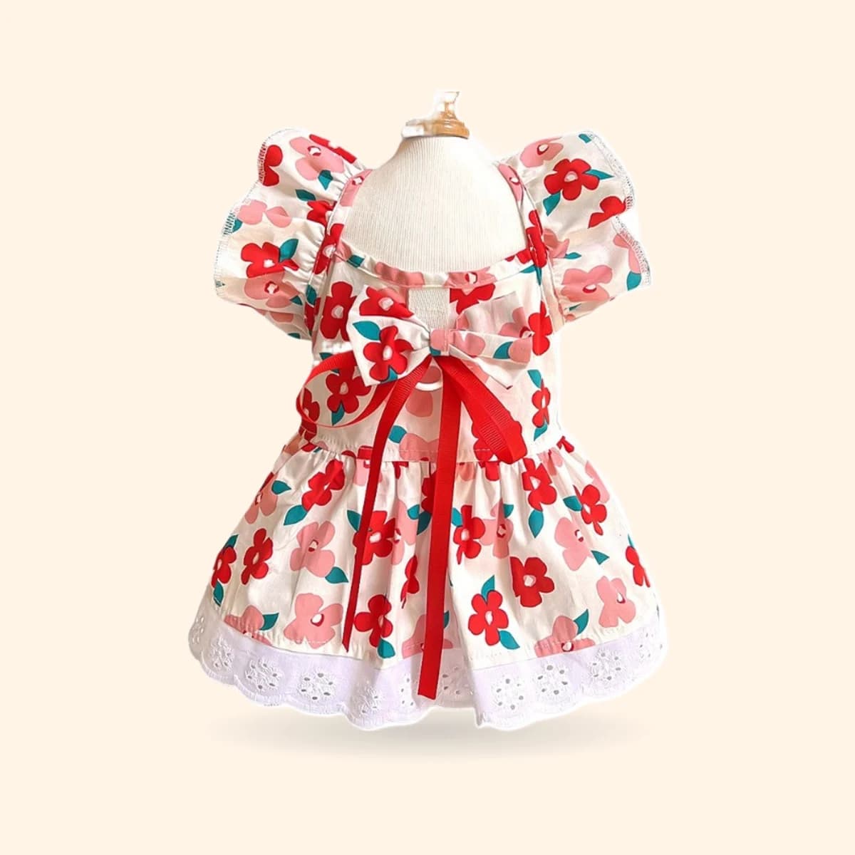 Sleeve Three Colors Dog Dress