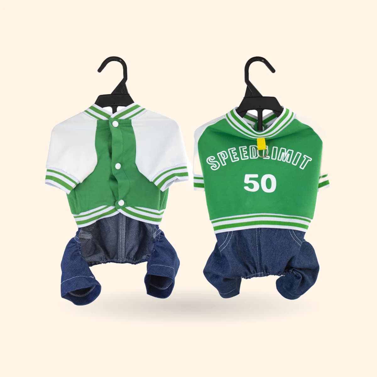 Speed Limit 50 Dog Jumpsuit