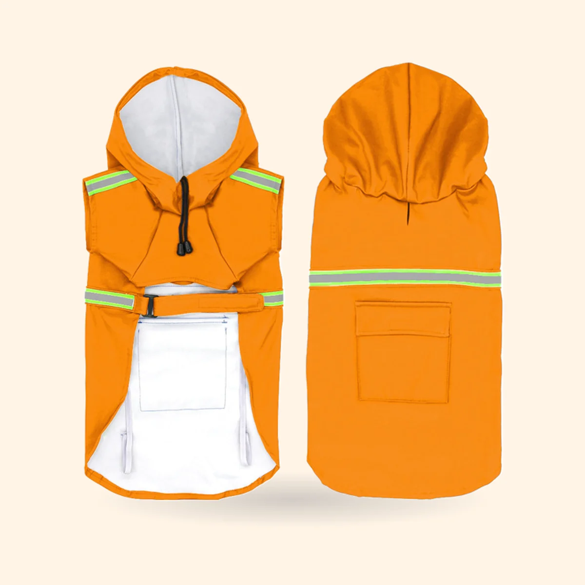 Waterproof Reflective Dog Raincoat