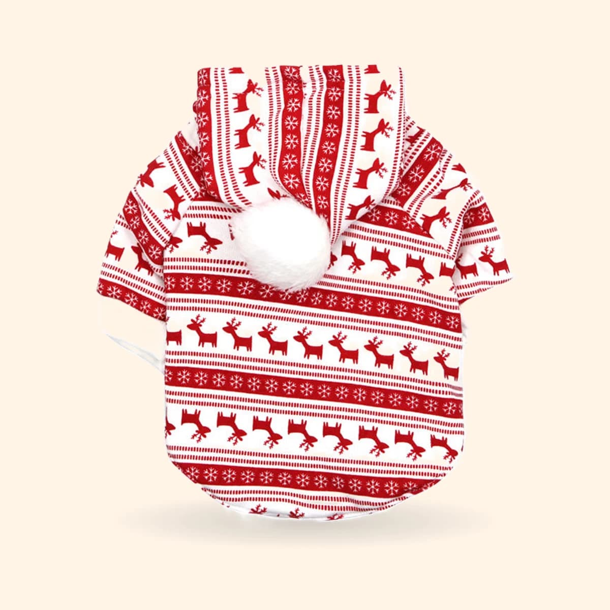 Christmas Reindeer Dog Hoodie