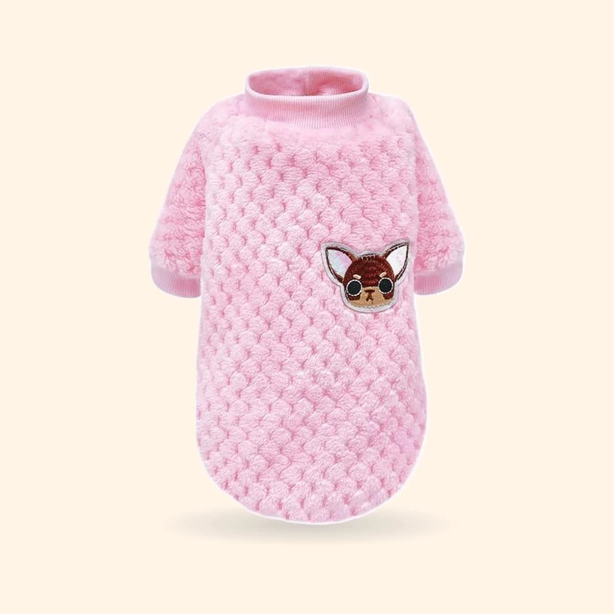 Fluffy Fleece Dog Sweater